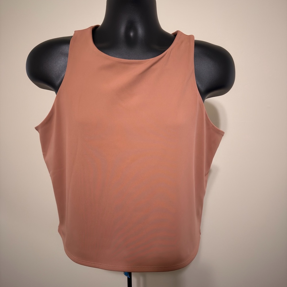 Express Women's Sleeveless Brown Tank Top